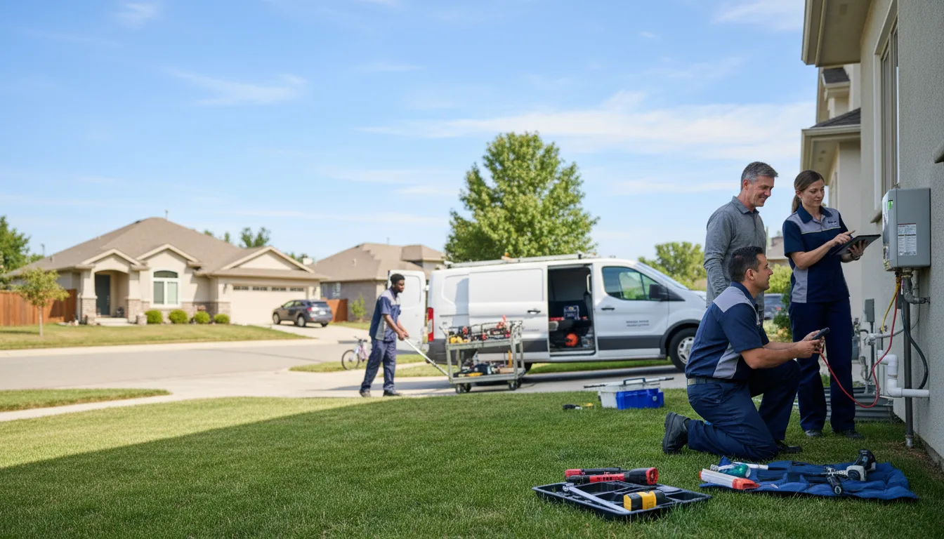 Tankless water heater service in Brookfield, GA